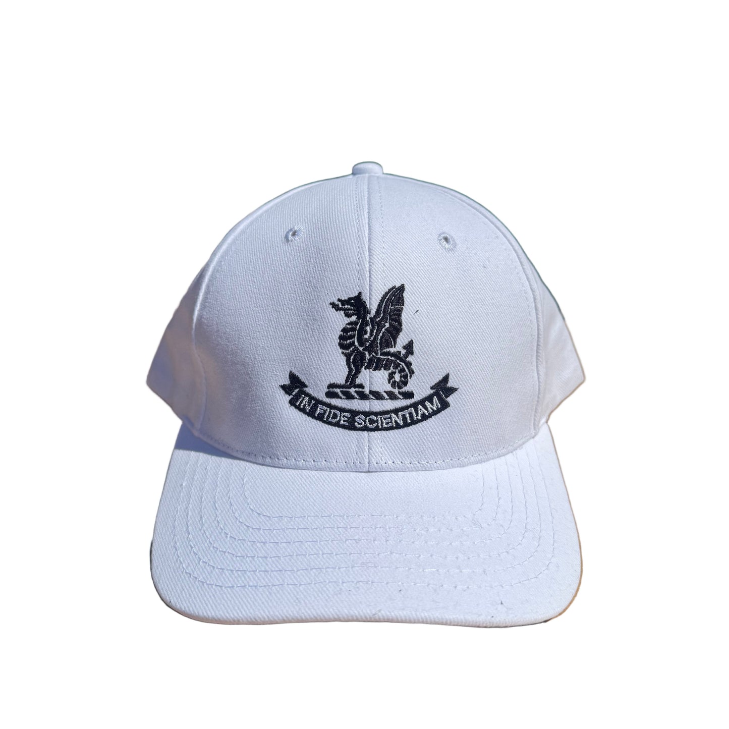 White Supporters Cap - Newington Crest